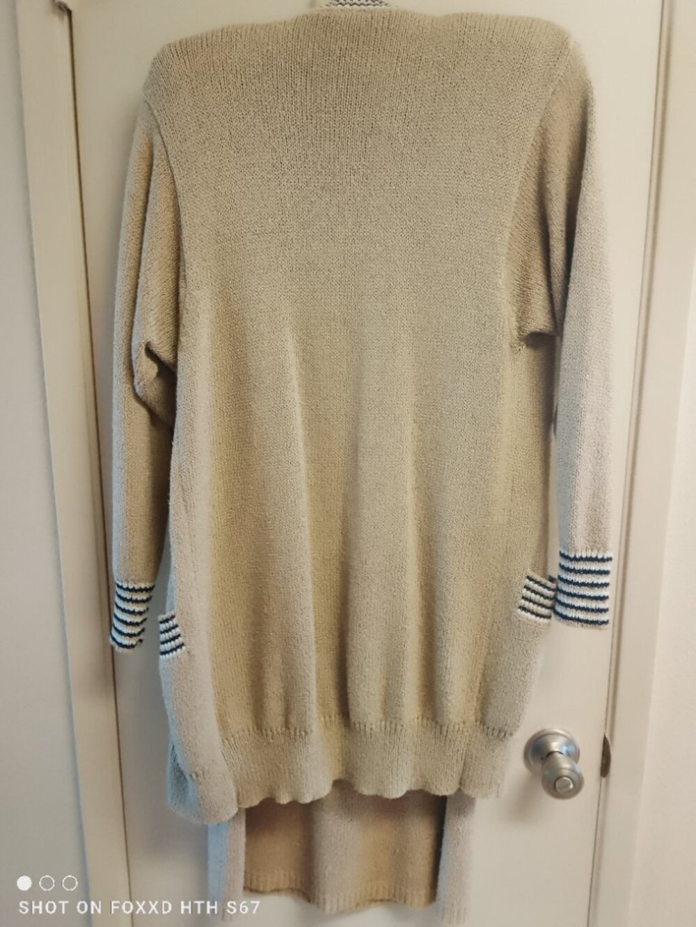 Vintage Christian Dior Separates 3 pc Tan Sweater Skirt Set Small - Picture 5 of 16